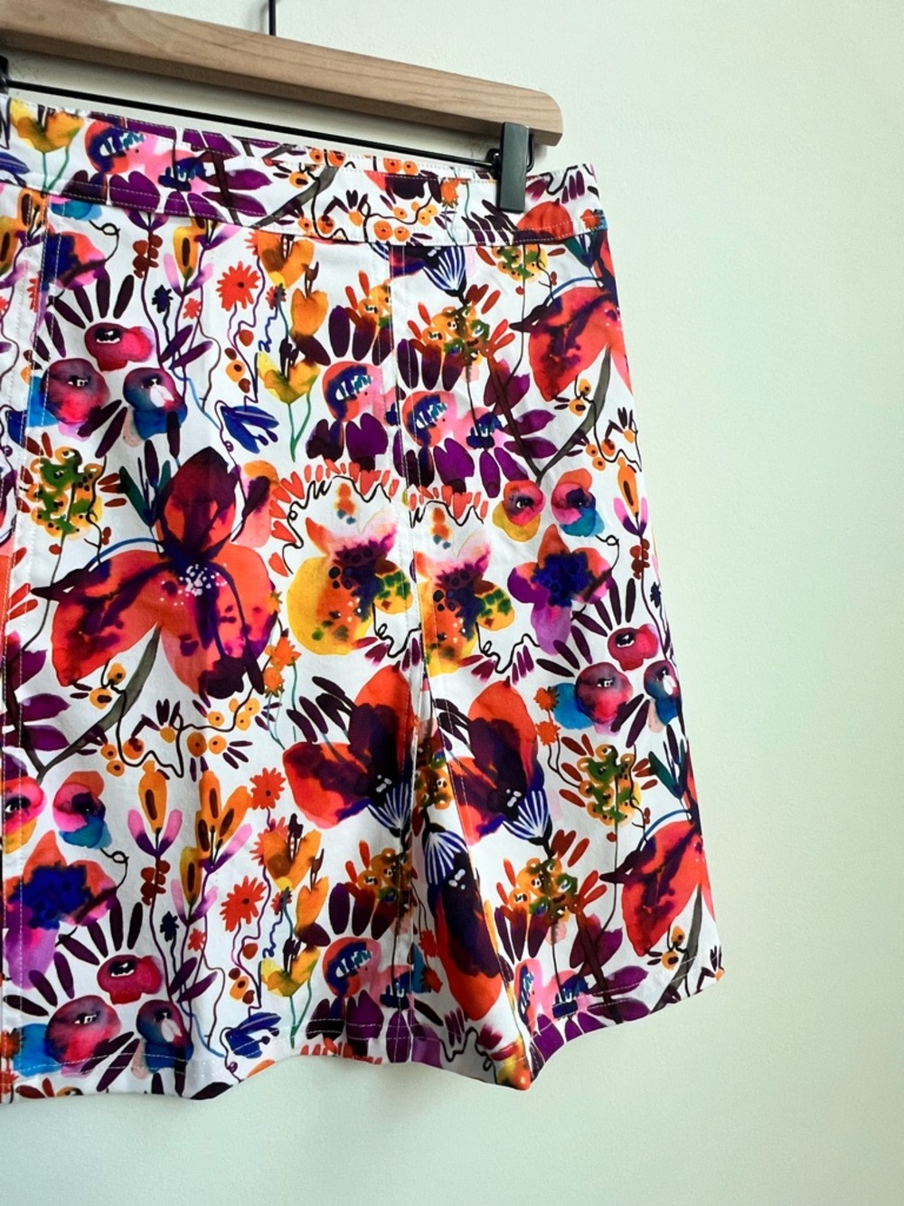 RipSkirt Hawaii Wrap Skirt Pocket posie pink Floral Tropical Adjustable Beach - Picture 11 of 11